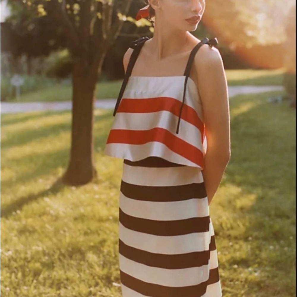 Anthropologie NWT striped dress